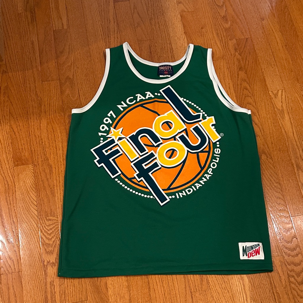Ncaa Final Four Indianapolis Mountain Dew Basketball Shirt Tank Vintage